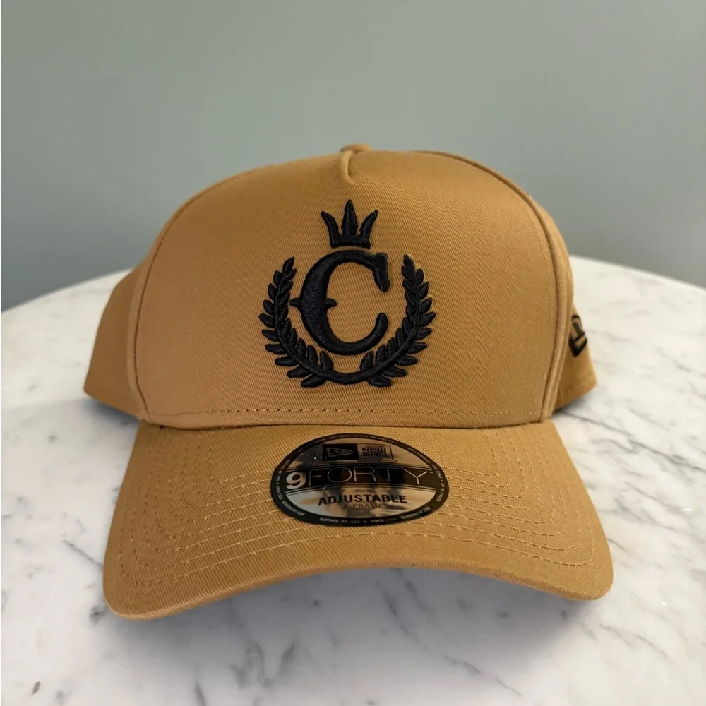 Era X Culture Kings A-Frame Snapback in Wheat/Black - Picture 2 of 7